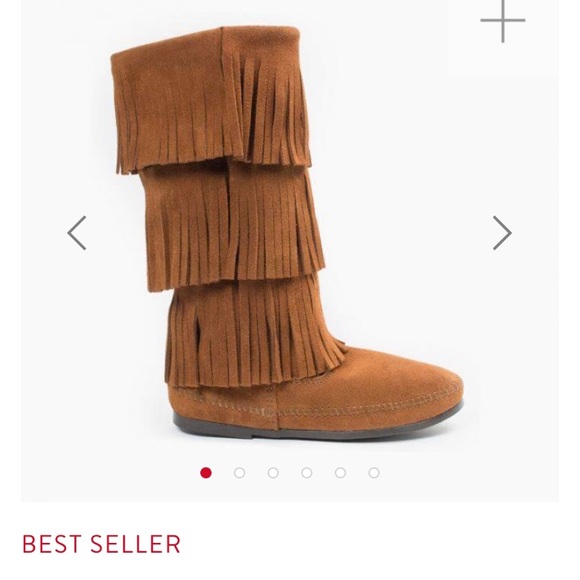 Minnetonka Shoes - Minnetonka Fringe boots